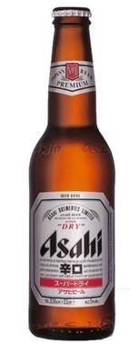 Asahi - Dry Draft Beer (6 pack 12oz bottles) (6 pack 12oz bottles)