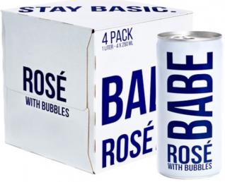 White Girl - Babe Rose with Bubbles NV (12oz bottles) (12oz bottles)