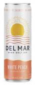Del Mar Wine Seltzer - White Peach Hard Seltzer (4 pack 12oz cans)