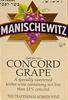 Manischewitz - Concord White Cream New York NV (3L) (3L)
