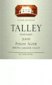 Talley - Pinot Noir Arroyo Grande Valley 0 (750ml)